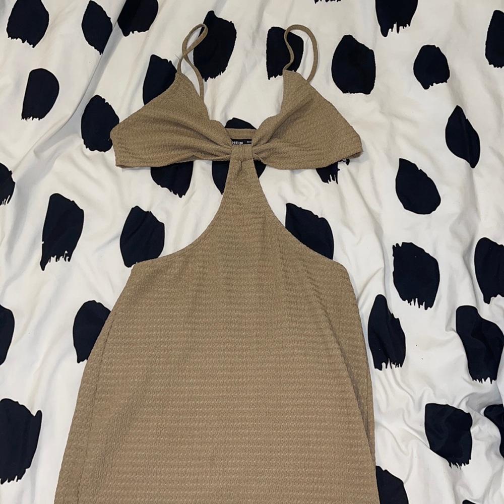 Cropped out dress